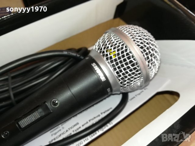 SHURE MICROPHONE 0312230738, снимка 12 - Микрофони - 43249096