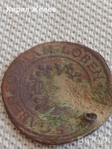 Стар КОРАБЕН ЖЕТОН над стогодишен рядък бронз мед за КОЛЕКЦИОНЕРИ 42480, снимка 8 - Нумизматика и бонистика - 43906815