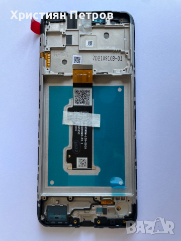 LCD дисплей + тъч + рамка за Motorola Moto E30 XT2159 - 100% Оригинал !!!, снимка 2 - Резервни части за телефони - 36563599