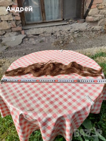 Стара естествена коса #6, снимка 4 - Други ценни предмети - 33333878