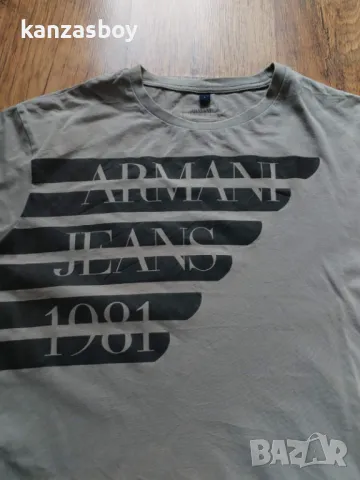 Armani Jeans - страхотна мъжка тениска , снимка 3 - Тениски - 49815770