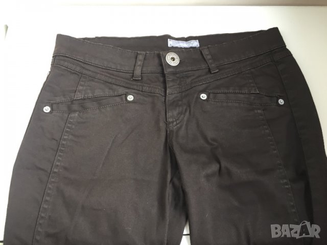 Дамски бермуди ZARA, size38, 97%памук 3% еластан, кафяви, много запазени, като нови, снимка 8 - Къси панталони и бермуди - 29018448