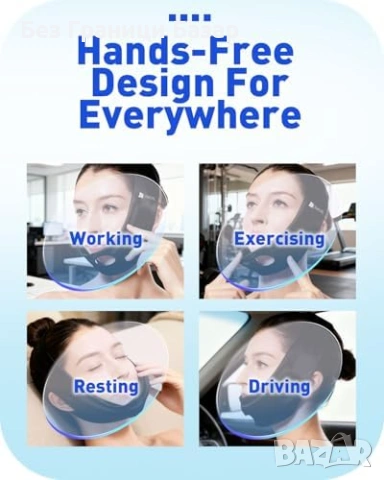 Нова Гел маска Студен/топъл компрес за лице челюст и брадичка Терапия, снимка 6 - Други - 53533286