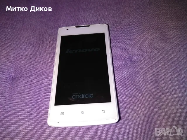 Lenovo A1000 8GB мобилен телефон със зарядно работещ, снимка 2 - Lenovo - 47513427
