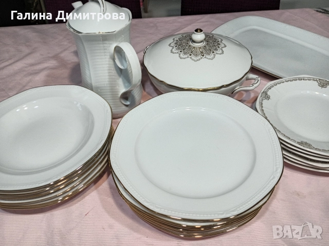 Баварски сервиз в снежно бяло , снимка 10 - Сервизи - 52569125