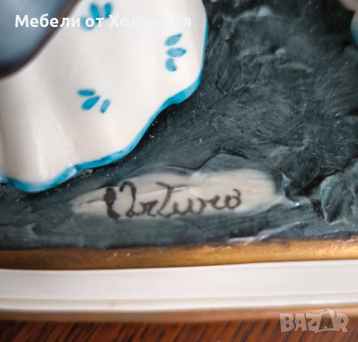 Порцеланова статуетка Capodimonte, снимка 9 - Статуетки - 50999877