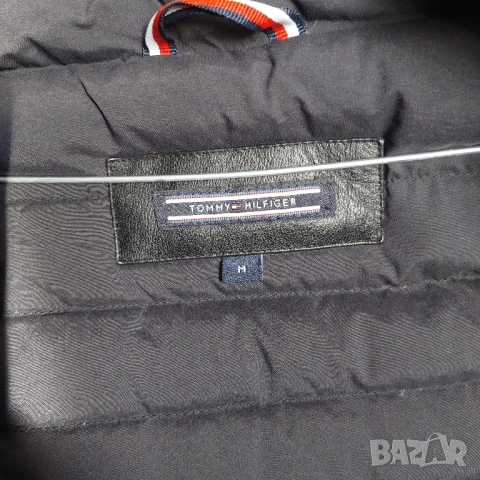 Пухено  дълго яке Tommy Hilfiger   размер М , снимка 5 - Якета - 52133899