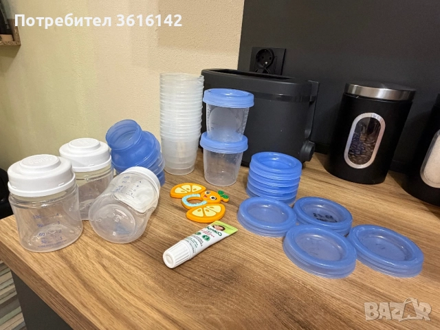 Контейнери за пюрета за бебе