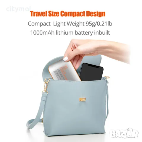 Преносим стерилизатор  59S UVC  X1 Professional,премахва бактерии и вируси, снимка 5 - Друга електроника - 47458078