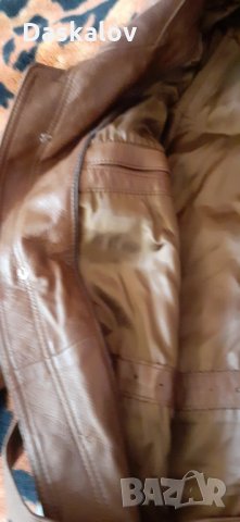 Продавам мъжко палто естествена кожа, снимка 5 - Палта - 27641075