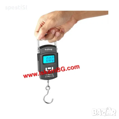 Ръчен електронен кантар до 50кг. с висока точност, снимка 2 - Везни - 49484871