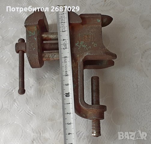 менгеме-наковалня, малко, руско, антика, USSR, снимка 6 - Антикварни и старинни предмети - 37416513