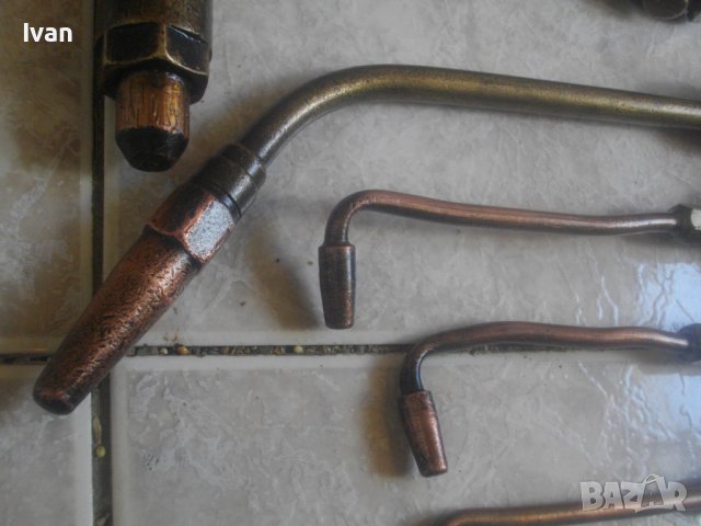 PEGO-Профи Комплект Горелка/Резак+8 Контактни Дюзи/Накрайници-Газово Рязане/Заваряване-Нидерландия-N, снимка 6 - Други инструменти - 37213958