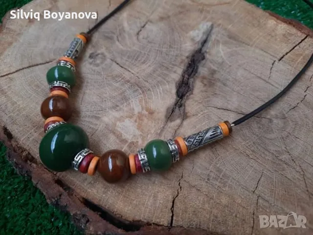 Колиета от керамика, ръчна изработк, снимка 14 - Подаръци за жени - 25376950