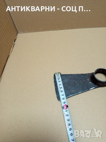 Соц Стара Ръчно Кована Мотичка Каластирка., снимка 12 - Антикварни и старинни предмети - 50659531