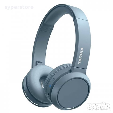 Слушалки Блутут Philips Bluetooth TAH4205BK сини SS300863, снимка 1 - Слушалки и портативни колонки - 39109013