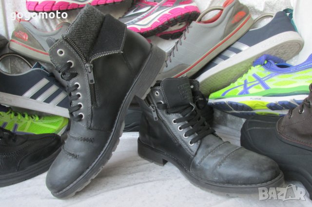 ПРОД. КАТО НОВИ арт, винтидж боти rieker® original SINCE 1874,ANTISTRESS,естествена кожа,41-42,GOGO, снимка 15 - Мъжки боти - 26816470