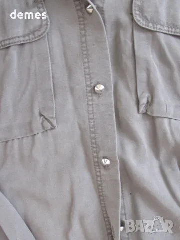 Дамска блуза цвят петрол Н&М размер 38, снимка 9 - Блузи с дълъг ръкав и пуловери - 48384483