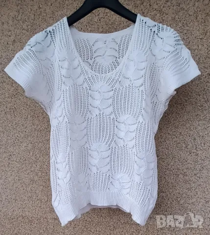 Красиви плетени блузи с дълъг и къс ръкав, снимка 8 - Блузи с дълъг ръкав и пуловери - 34782061