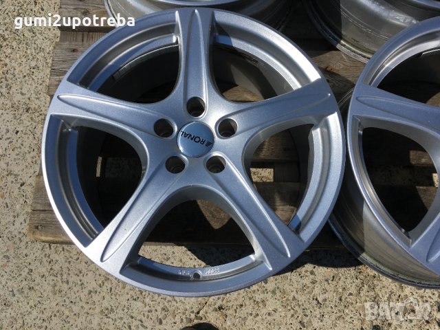  18" джанти 5х112 Мерцедес Е Класа Mercedes W213 Ауди А6 RONAL R56 ТОП , снимка 4 - Гуми и джанти - 28503578