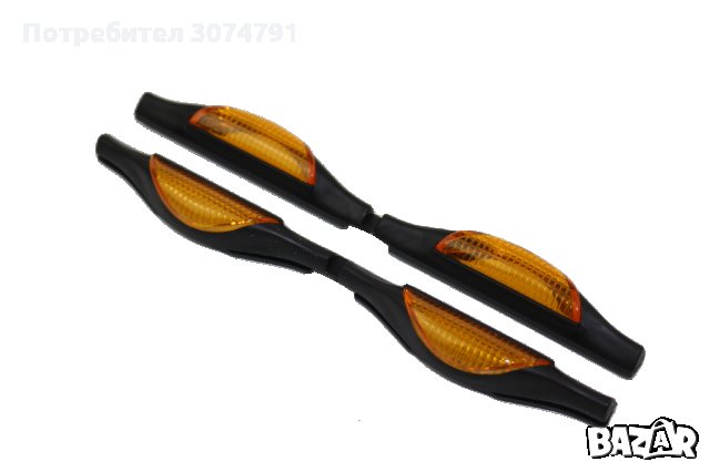 Протектор за Автомобилна Врата със Светлоотразител, Комплект от 2бр., снимка 9 - Аксесоари и консумативи - 32929506