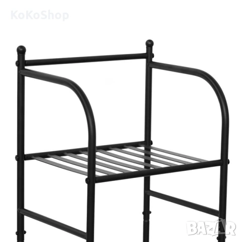 Метална етажерка-33.5x27.5x116 см, снимка 2 - Етажерки - 53056915