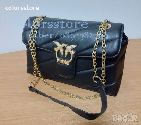Черна чанта Pinko кодSG32D, снимка 3 - Чанти - 44890076