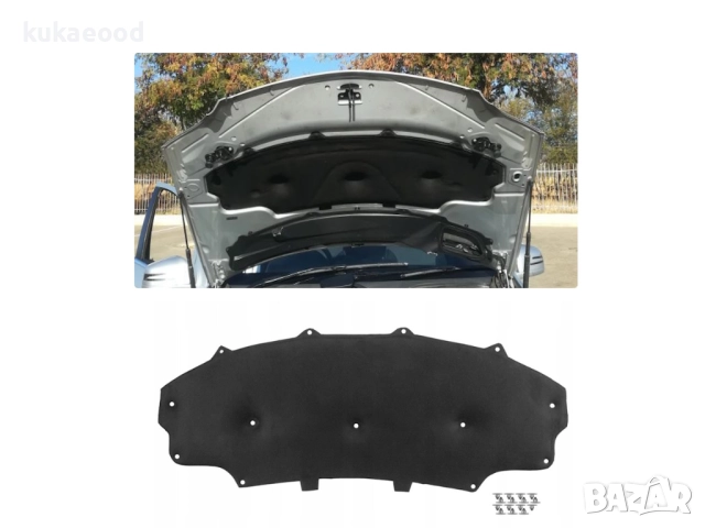 Изолация за преден капак на Mercedes ML W164 (2005-2011), снимка 2 - Части - 52322482