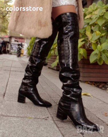 Ботуши на ток - черен крок - KR200