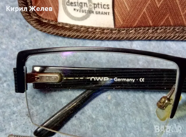 NWP Germany МАРКОВИ ДИОПТРИЧНИ ОЧИЛА с КАЛЪФ design optics By FOSTER GRANT 10760, снимка 2 - Слънчеви и диоптрични очила - 47465421