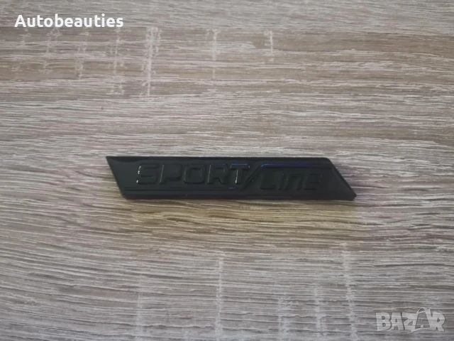 Skoda Sportline черен гланц емблема , снимка 4 - Аксесоари и консумативи - 51165286