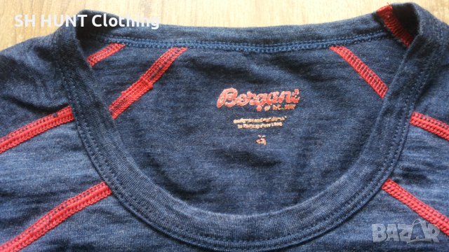 Bergans Of NORWAY FJELLRAPP Thermo 100% Merino Wool размер M термо блуза 100% Мерино Вълна - 785, снимка 6 - Блузи - 44031798