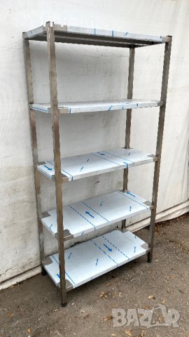 Стелаж от неръждавейка заварени РЗМЕРИ , снимка 6 - Обзавеждане за заведение - 32527677