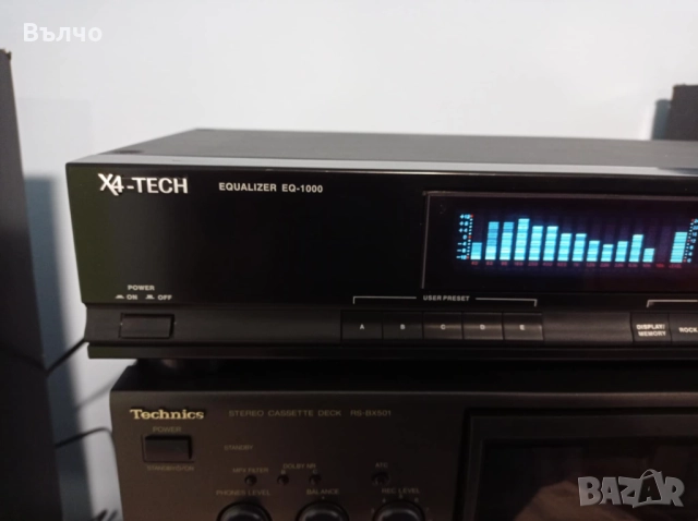 x4 tech equalizer eq 1000, снимка 4 - Еквалайзери - 52595464
