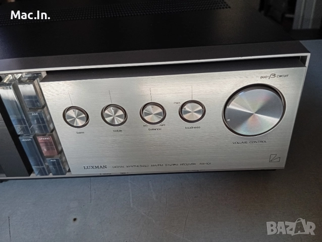 LUXMAN digital synthesized AM/FM Stereo Receiver RX-101, снимка 6 - Ресийвъри, усилватели, смесителни пултове - 51655392