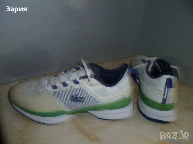 LACOSTE сникърси №46, снимка 11 - Маратонки - 53212643