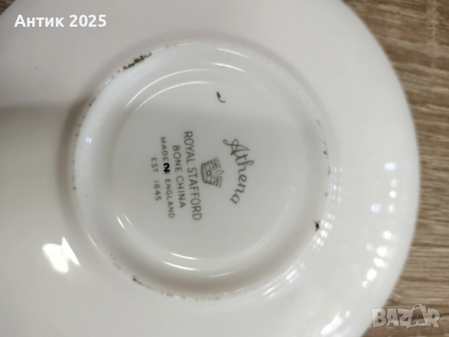 🫖 Чаен комплект Royal Stafford “Athena”, Англия , снимка 4 - Други ценни предмети - 52061017