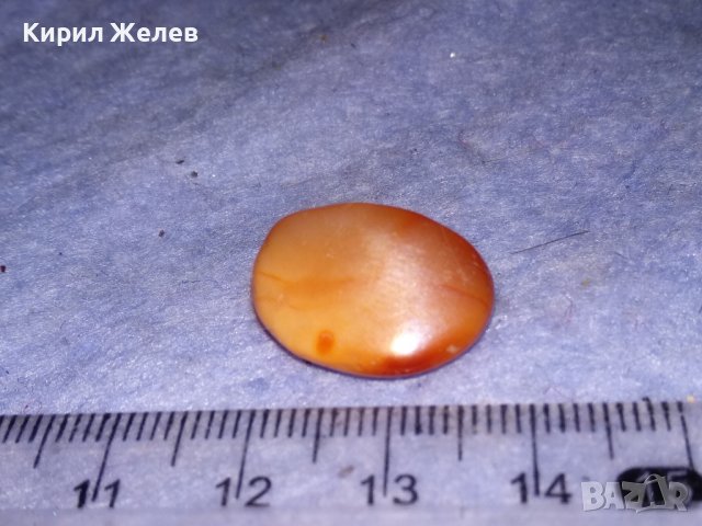 МАЙСТОРСКИ ЮВЕЛИРНО ШЛИФОВАН КАРНЕОЛ КАБОШОН за ИНКРУСТИРАНЕ в ПРЪСТЕН БИЖУ 37007, снимка 7 - Други - 39956523