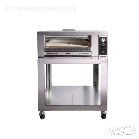Професионална газова фурна за пици – 9xØ30/34 см | 29 kW