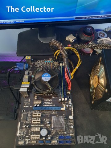 Asrock H61DEL 1155, снимка 5 - Дънни платки - 43486049