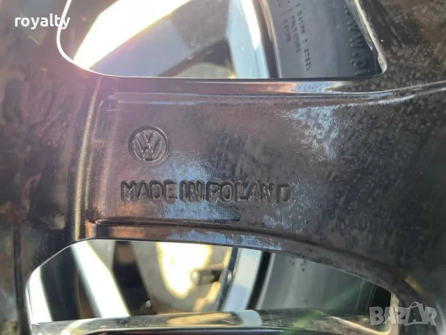 5х112 17 Джанти Volkswagen Golf Caddy Passat Touran 5x112 , снимка 2 - Аксесоари и консумативи - 51229588