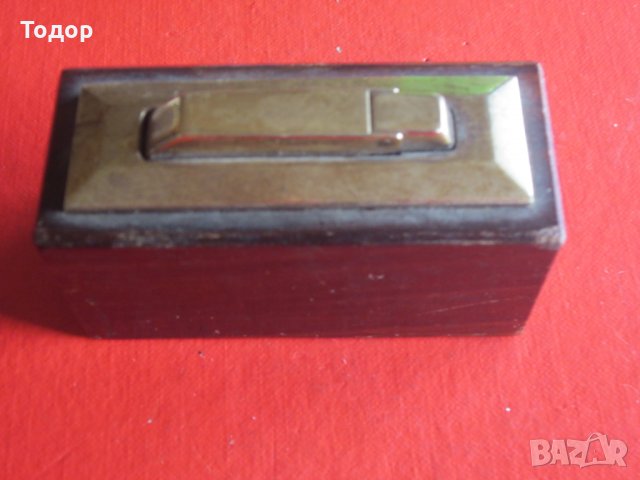 Страхотна немска колекционерска запалка Ибело Бронз и Дърво, снимка 5 - Колекции - 27190722