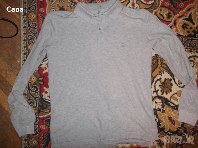 Блузи BENETTON, JACK&JONES   мъжки,Л, снимка 3 - Блузи - 27933546