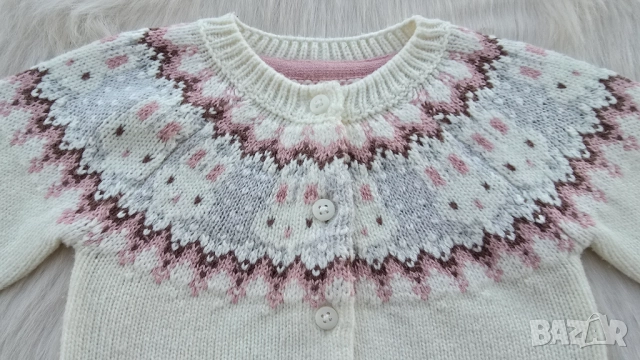 Бебешка жилетка 3-6 месеца, снимка 2 - Жилетки и елечета за бебе - 51812241