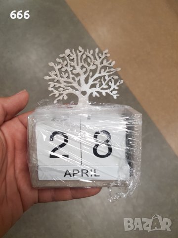 Дървен календар, снимка 2 - Декорация за дома - 40749318