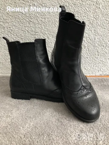 Дамски боти, естествена кожа Vagabond, снимка 4 - Дамски боти - 47603538