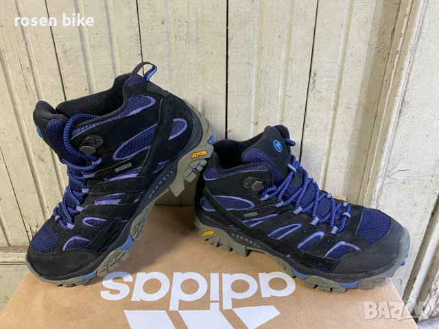 ''Merrell Moab 2 Mid Gore-Tex''оригинални туристически боти 37 номер, снимка 1 - Дамски боти - 38629598