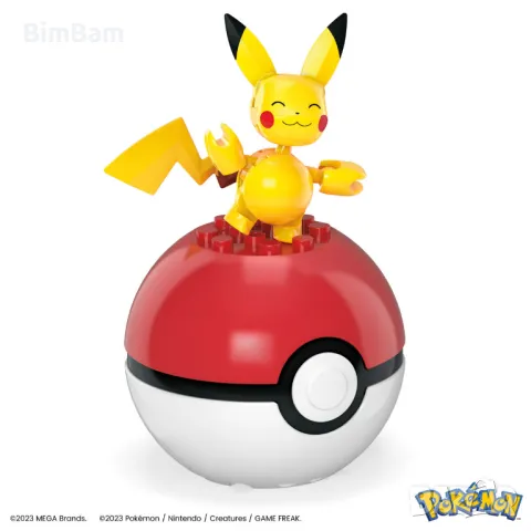 Конструктор MEGA Pokémon™ / Mattel - 79 части, снимка 4 - Конструктори - 48410542