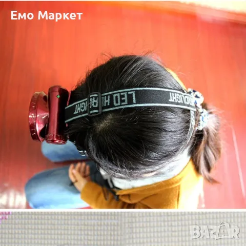 FL50 Акумулаторен прожектор челник фенер за глава 13 Led диода YJ-1898, снимка 6 - Къмпинг осветление - 49263236