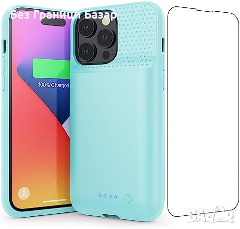 Нов 8600mAh Кейс-Батерия за iPhone 14 Pro Max / Plus / 13